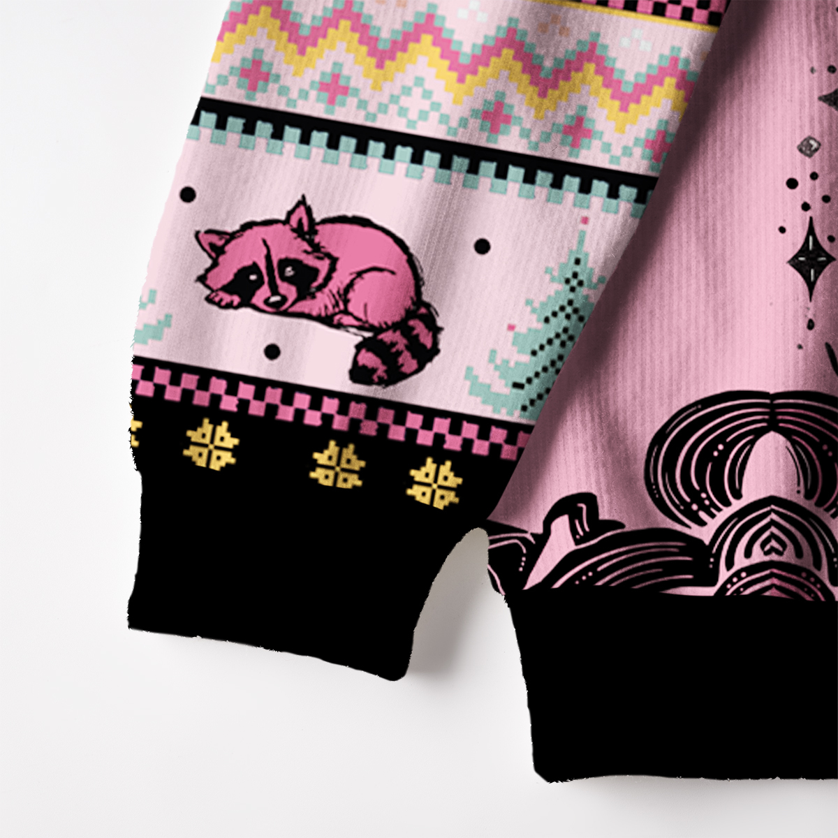 Purplehecate The Team Trash Opossum Tarot Ugly Cardigan Sweaters