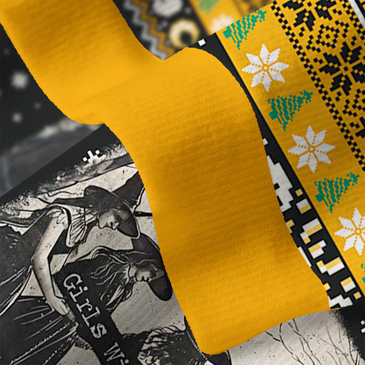 Purplehecate Girls Will Be Girls Witch Ugly Cardigan Sweaters