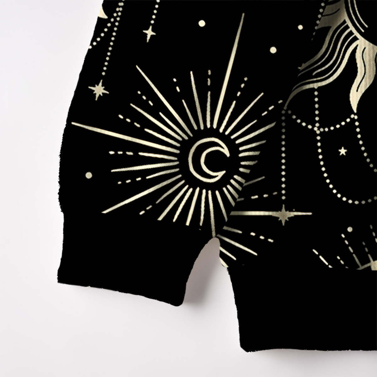 Purplehecate Solar Oracle Fuzzy Ugly Sweatshirt