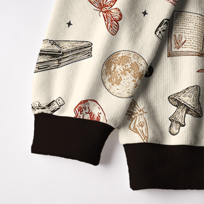 Purplehecate Witchcraft Study Ugly Cardigan Sweaters