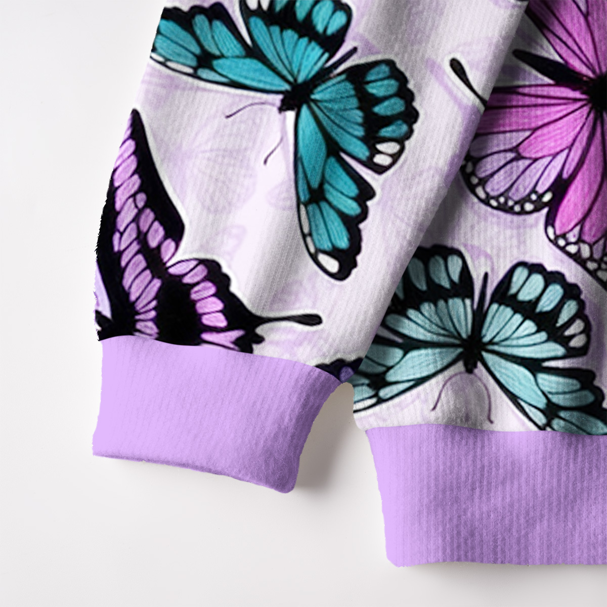 Purplehecate Whimsical Butterfly Ugly Cardigan Sweaters