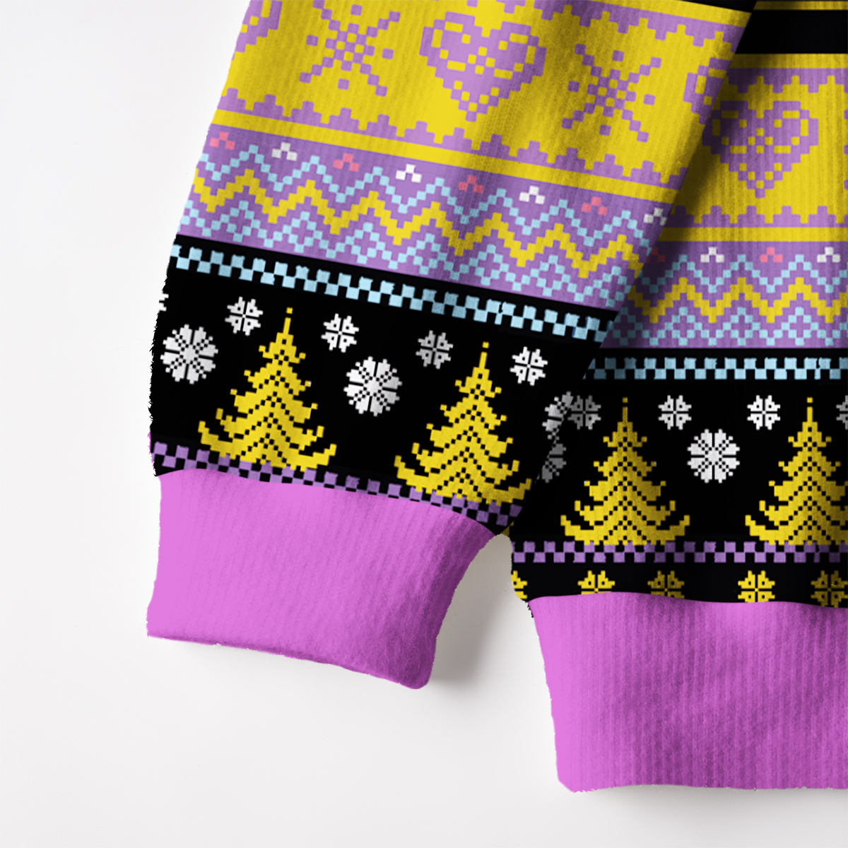 Purplehecate You're Never Alone If You Have Demons Fuzzy Ugly Christmas Sweatshirt