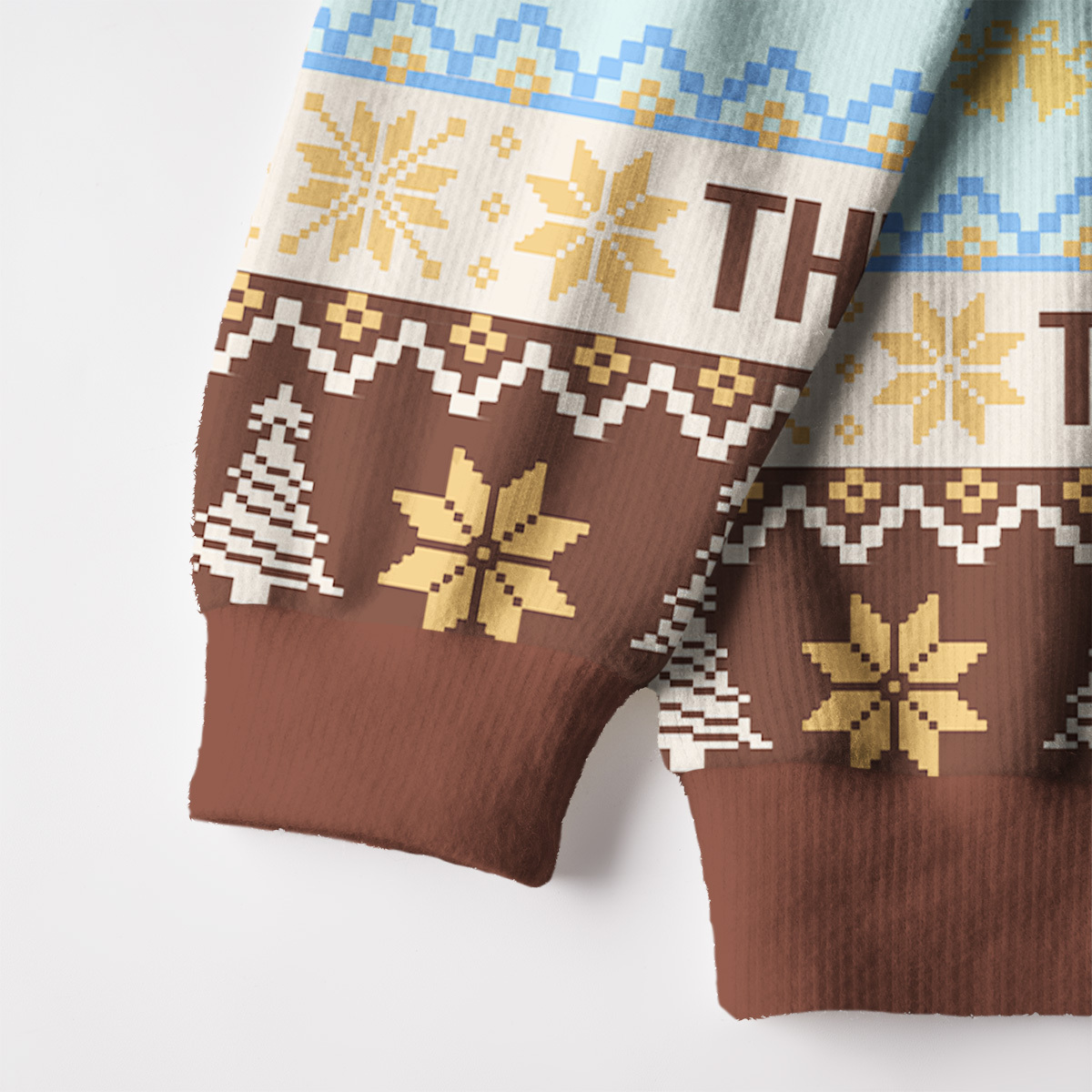 Purplehecate The Zero of Fucks Sacred Bloom Fuzzy Ugly Christmas Sweatshirt