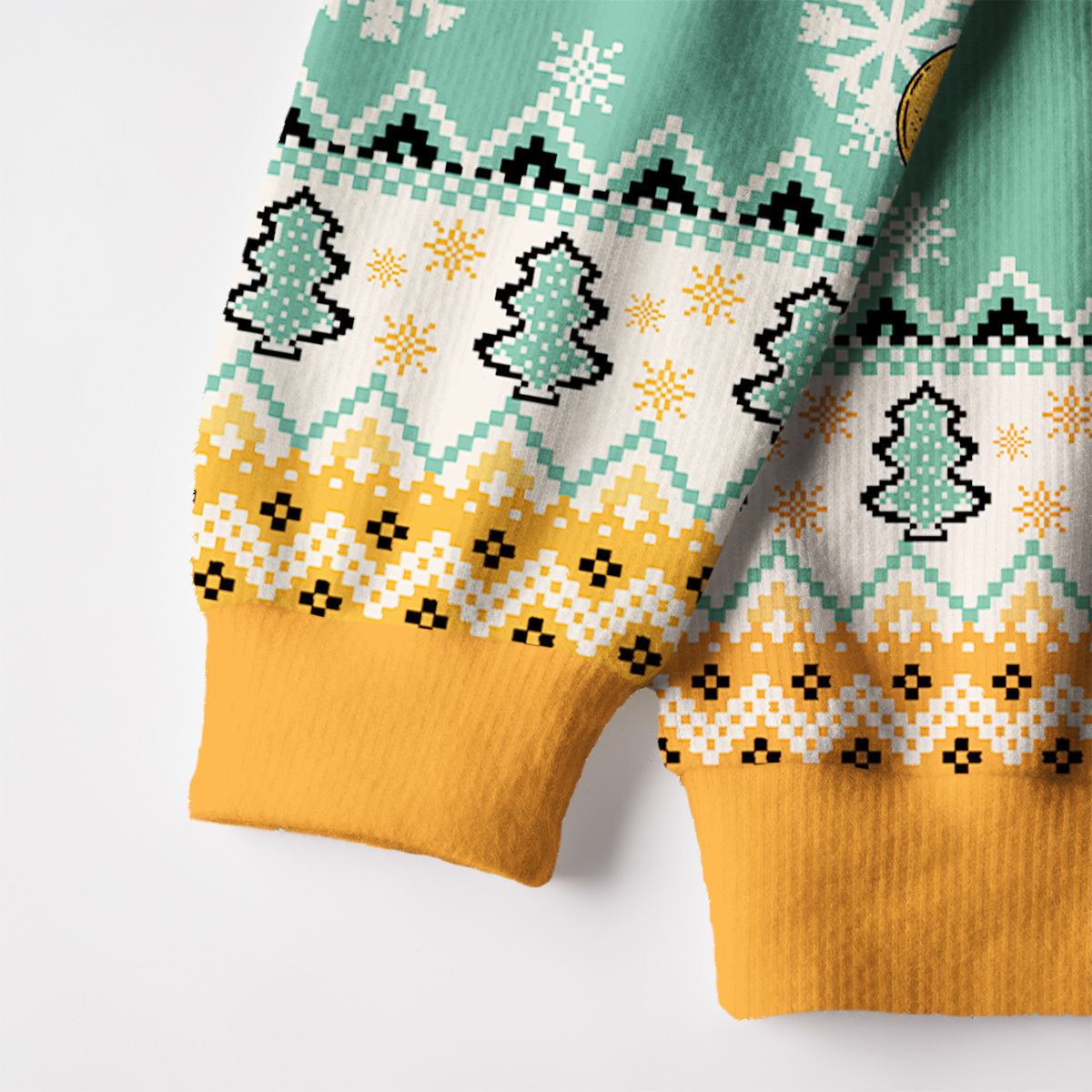 Purplehecate Capricorn Zodiac Fuzzy Ugly Christmas Sweatshirt