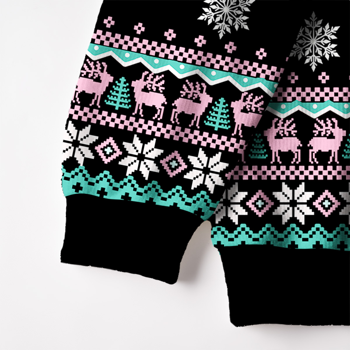 Purplehecate Sorta Merry Sorta Scary Christmas Fuzzy Ugly Christmas Sweatshirt