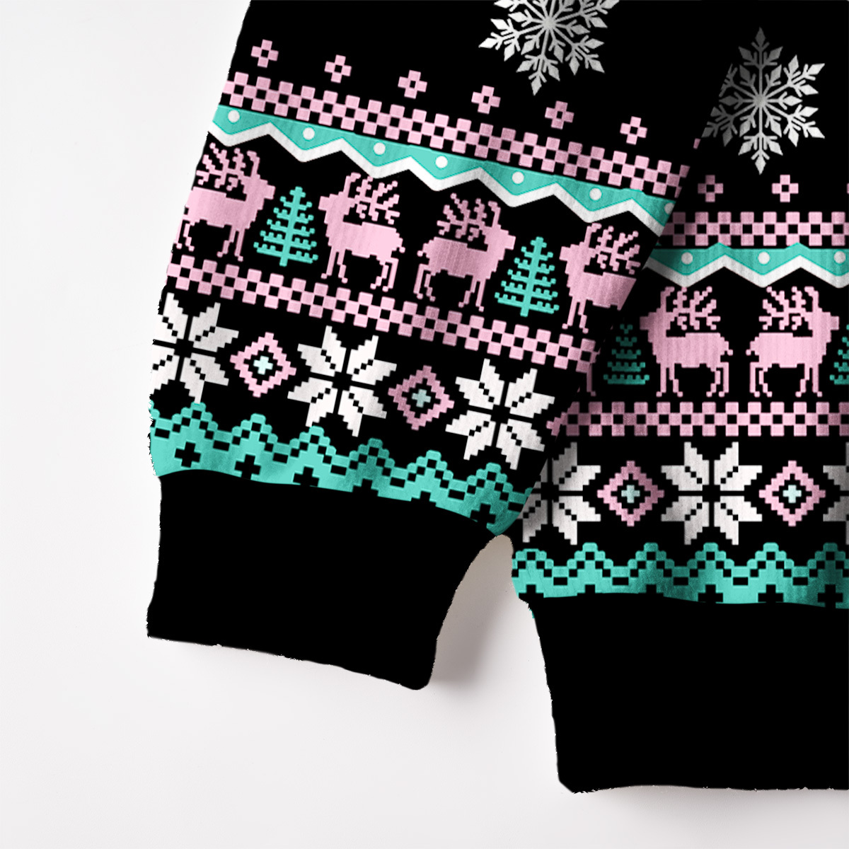 Purplehecate Sorta Merry Sorta Scary Christmas Fuzzy Ugly Christmas Sweatshirt