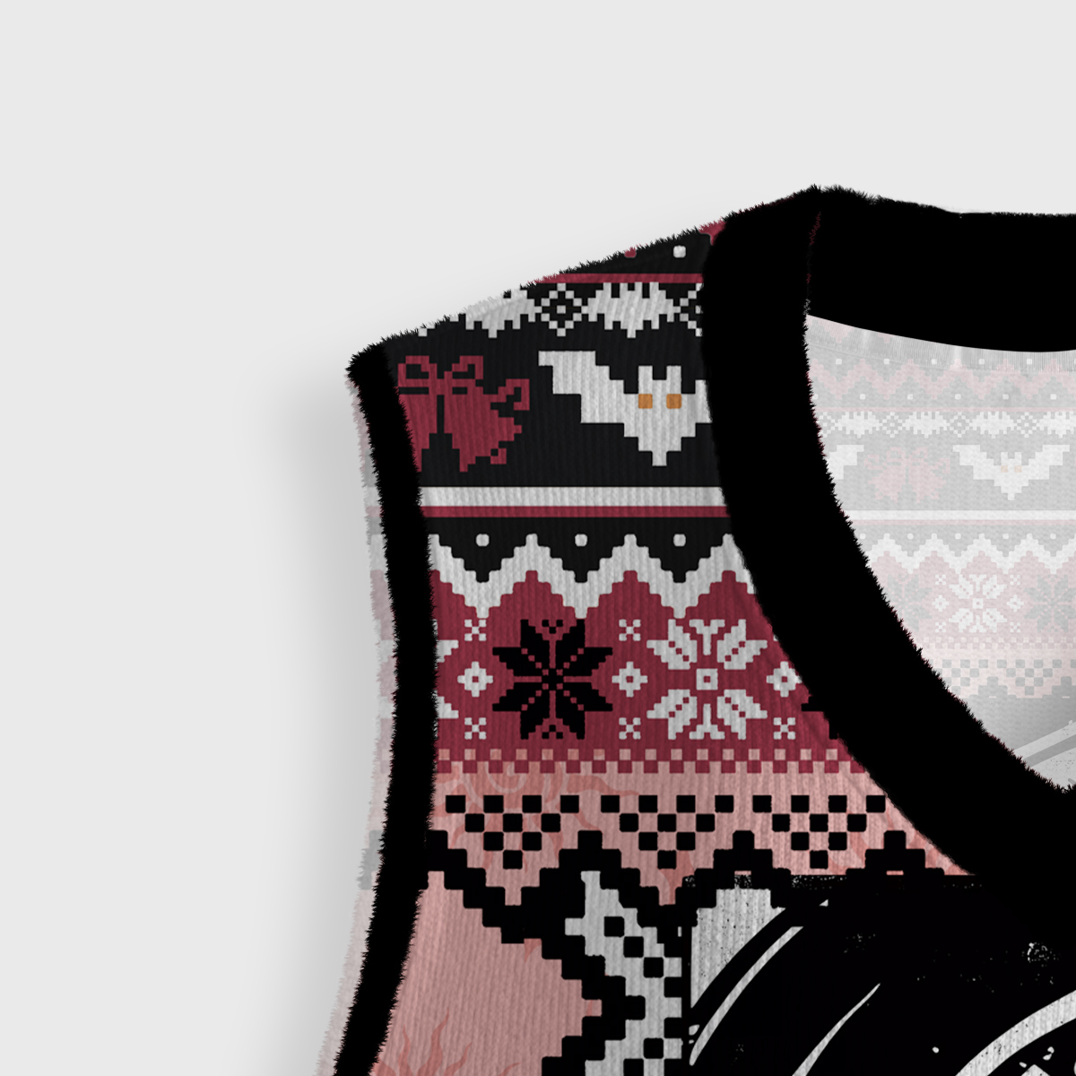 Purplehecate Stay Positive Ugly Sweater Vest