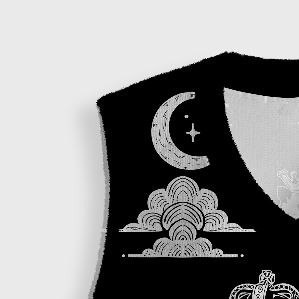 Purplehecate The Team Trash Kingdom Ugly Sweater Vest