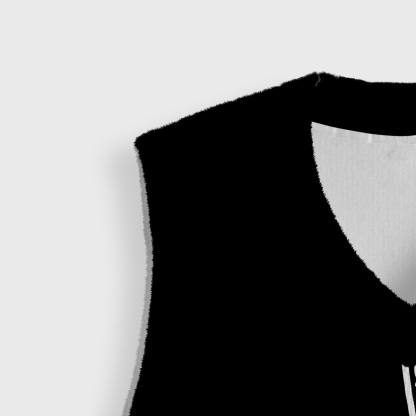 Purplehecate Hypnotic Cat Ugly Sweater Vest