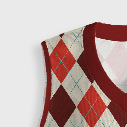 Purplehecate The Reader Tarot Ugly Sweater Vest