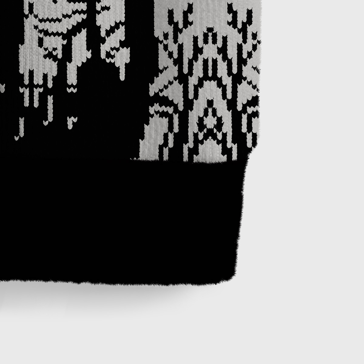 Purplehecate Ravens Over the Spooky Graveyard Ugly Sweater Vest