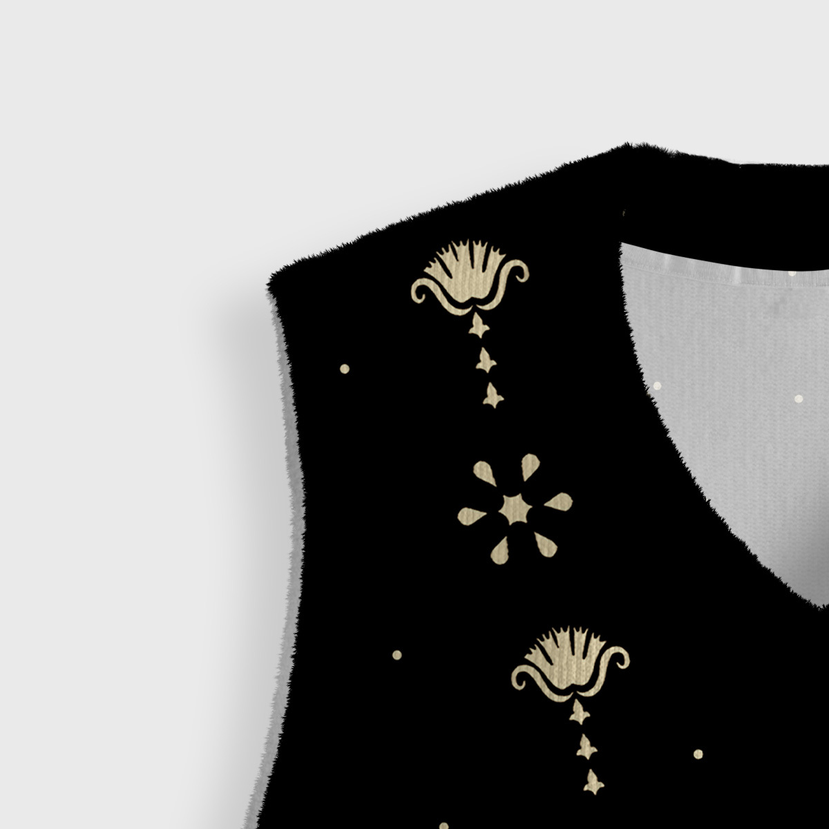 Purplehecate Solar Oracle Ugly Sweater Vest