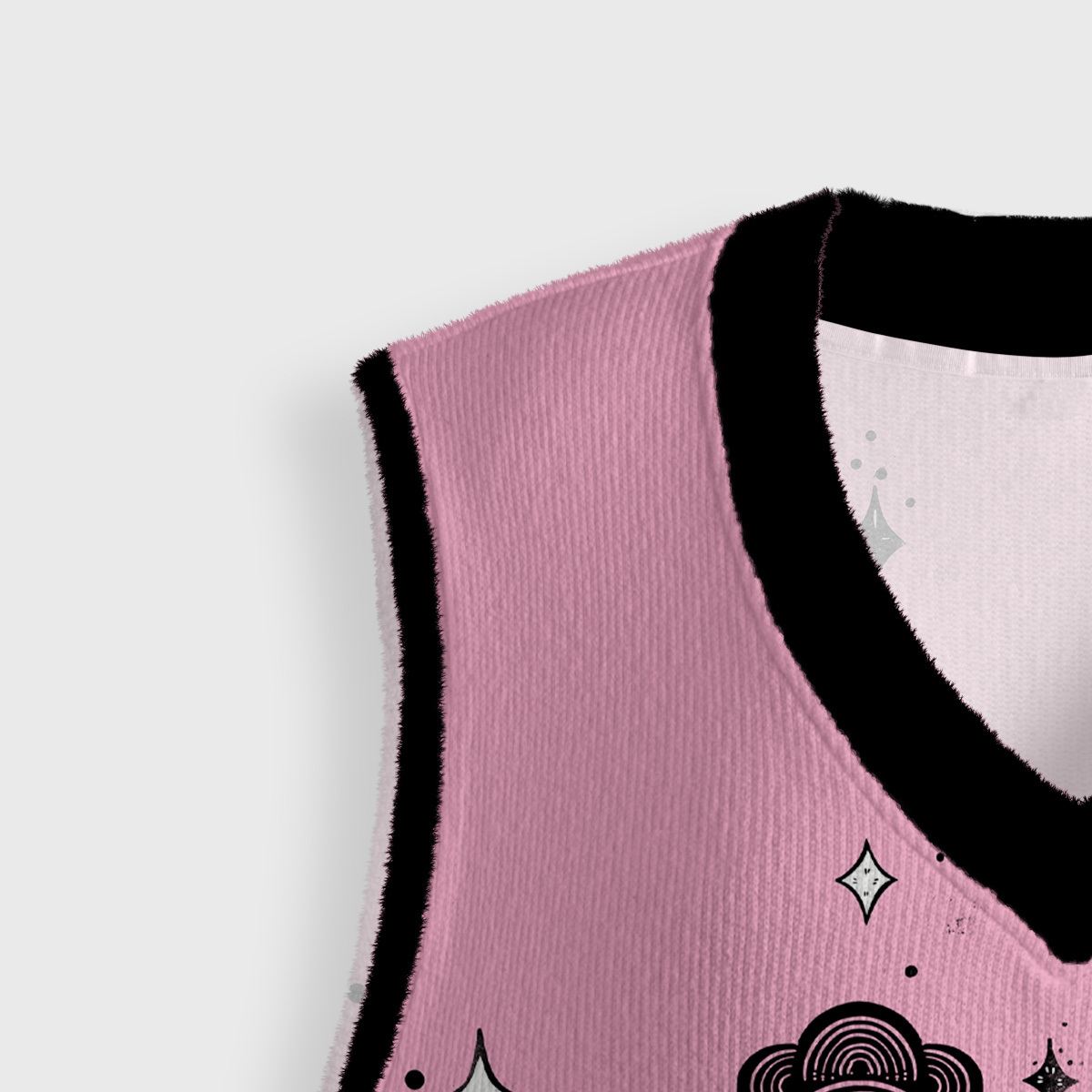Purplehecate Bow Down Peasants Ugly Sweater Vest