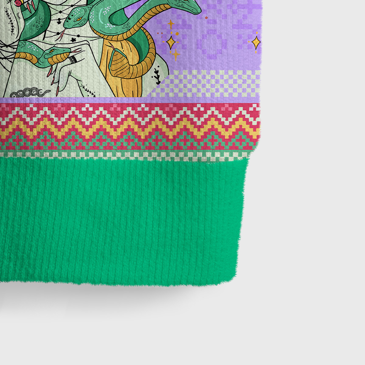 Purplehecate The Greek Goddess Medusa Ugly Sweater Vest