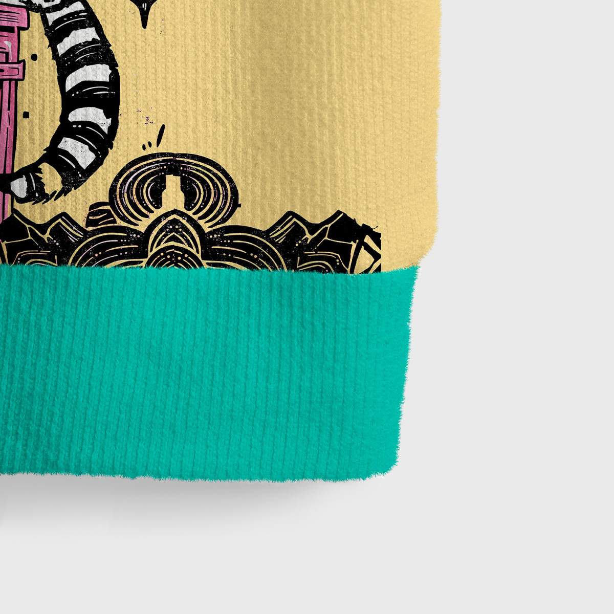 Purplehecate The Team Trash Opossum Tarot Ugly Sweater Vest