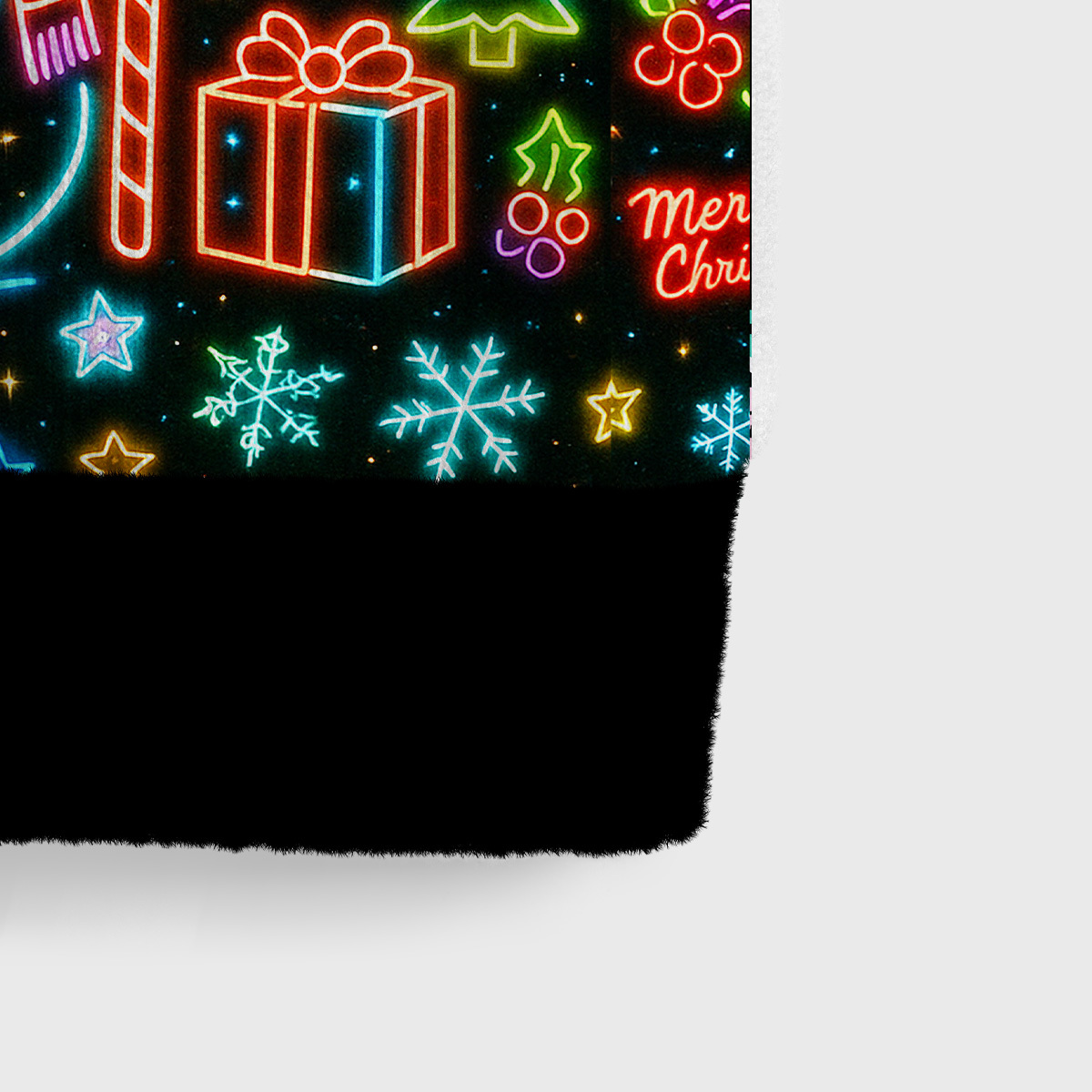 Purplehecate Neon Snowman Christmas Ugly Sweater Vest