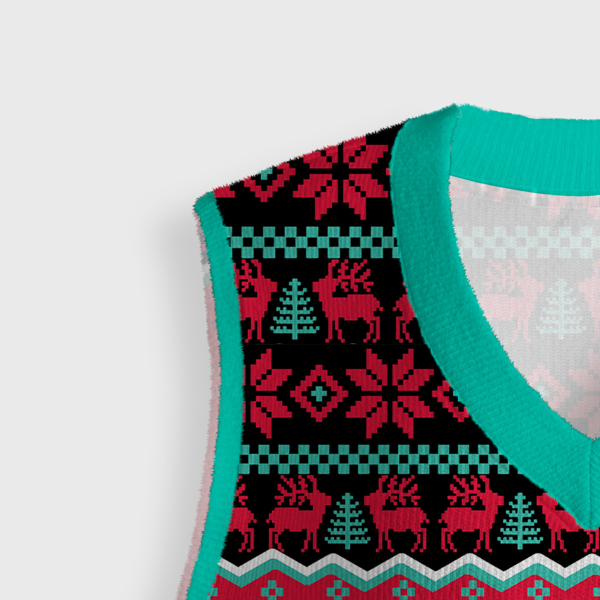 Purplehecate Sorta Merry Sorta Scary Christmas Ugly Sweater Vest
