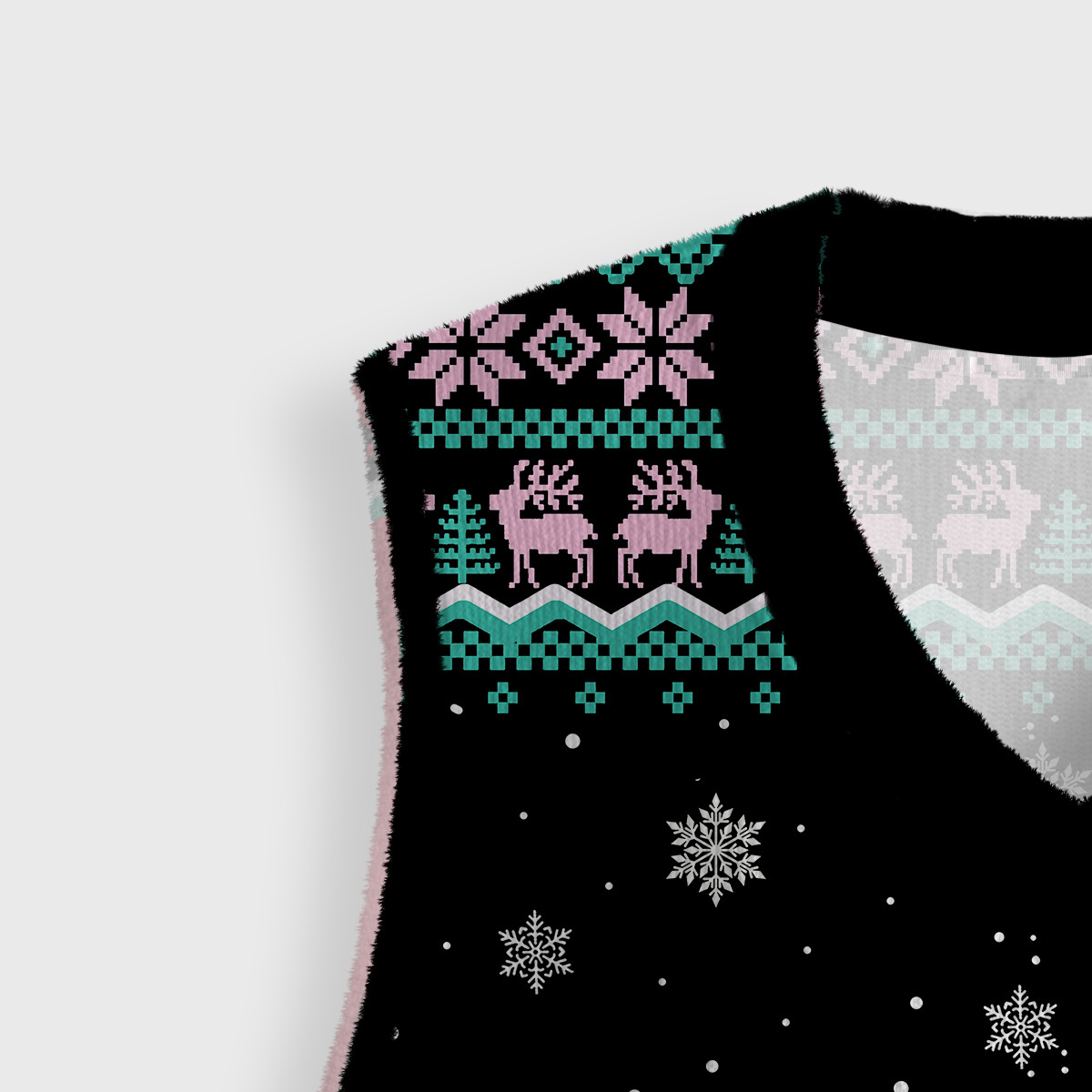 Purplehecate Christmas The Holiday Spirit Ugly Sweater Vest