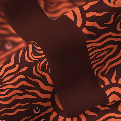 Purplehecate Solar Ritual Fuzzy Ugly Christmas Sweatshirt