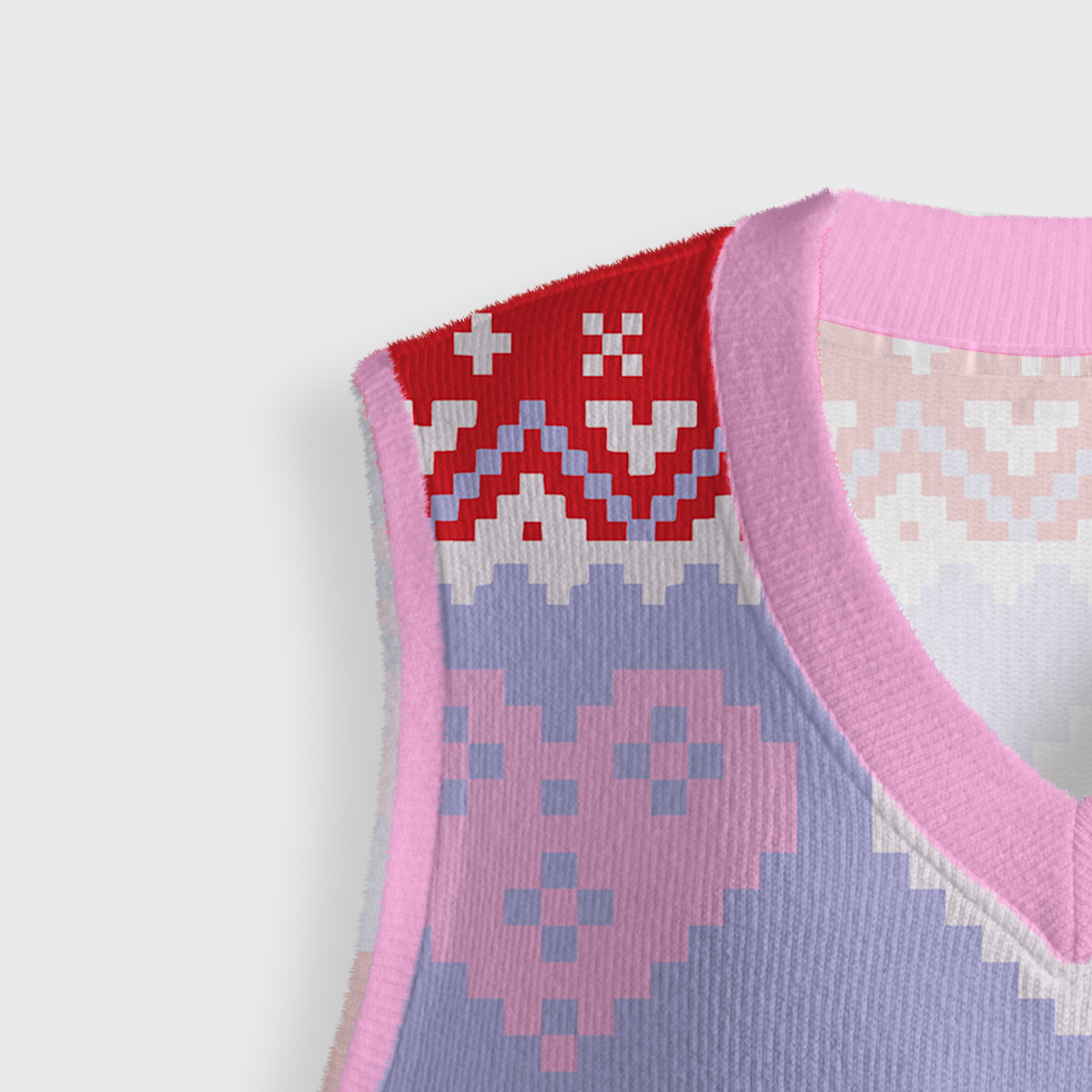 Purplehecate You're Gross Ugly Sweater Vest