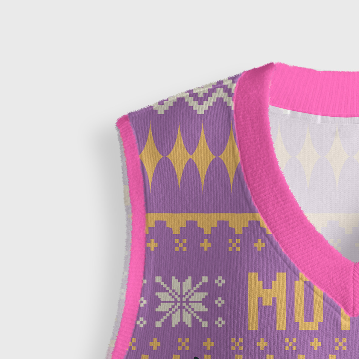 Purplehecate Mothman Eating Soup Ugly Sweater Vest
