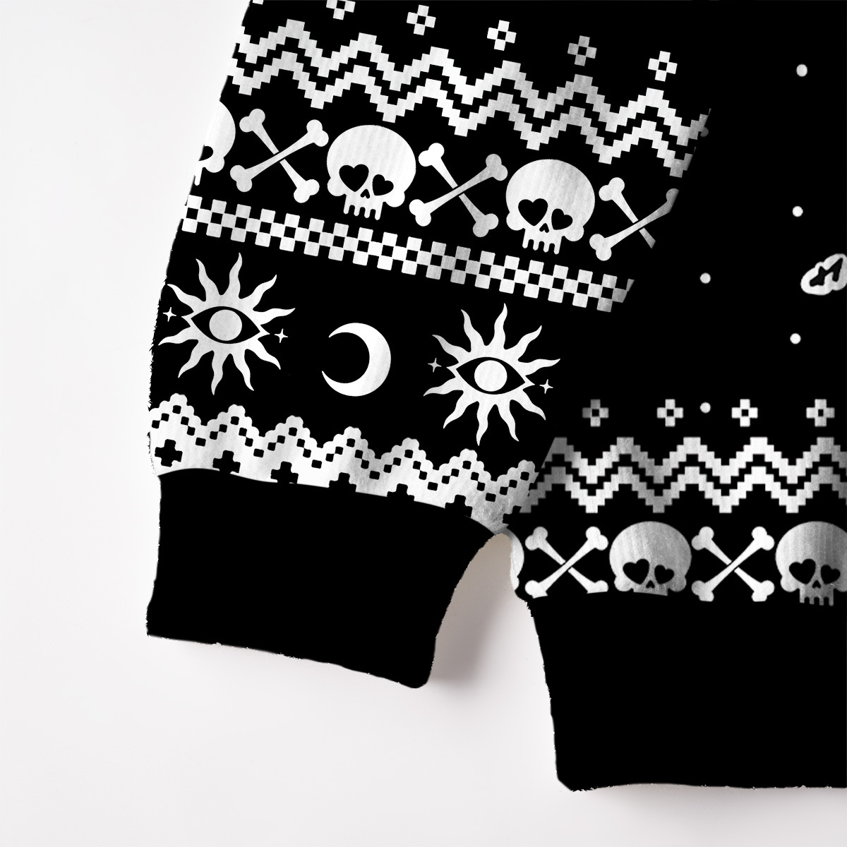 Purplehecate Compost Your Enemies Fuzzy Ugly Sweatshirt