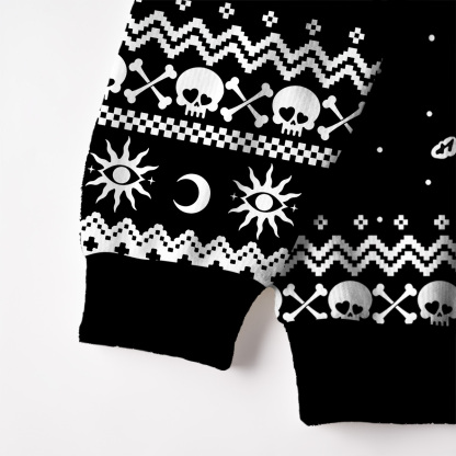 Purplehecate Compost Your Enemies Fuzzy Ugly Sweatshirt