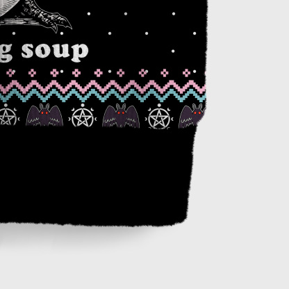 Purplehecate Mothman Eating Soup Ugly Sweater Vest