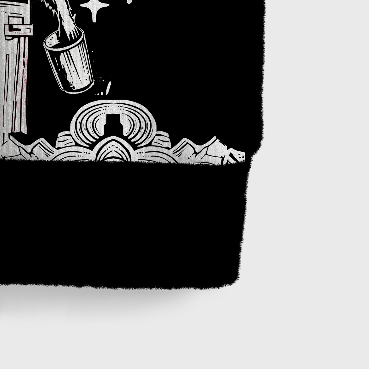 Purplehecate The Team Trash Raccoon & Possum Ugly Sweater Vest