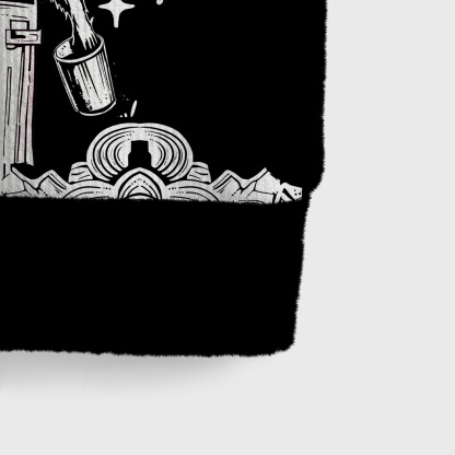 Purplehecate The Team Trash Raccoon & Possum Ugly Sweater Vest