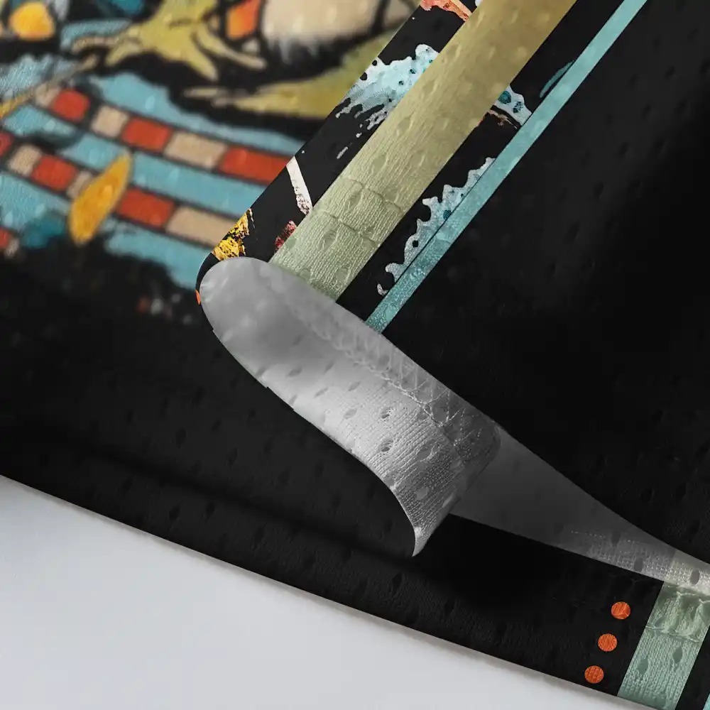 Purplehecate Frog and Mushroom Mesh Jersey