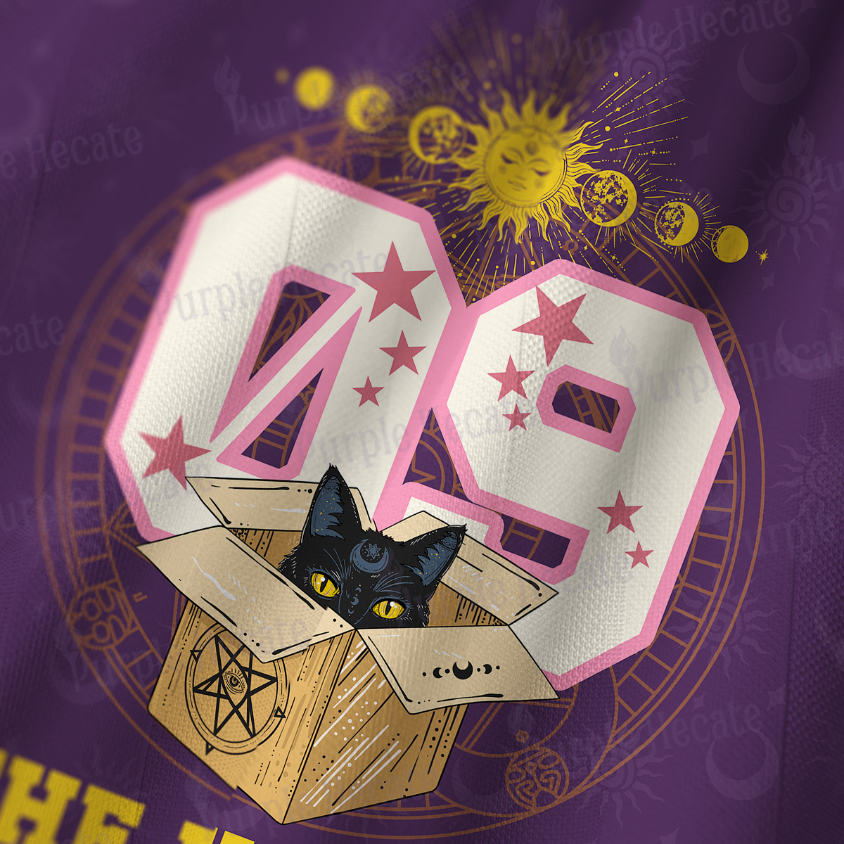 Purplehecate The Hermit The Recluse in the Box Long Sleeve Jersey Shirt