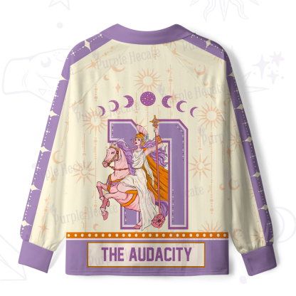 Purplehecate Arcana 11 The Audacity Long Sleeve Jersey Shirt