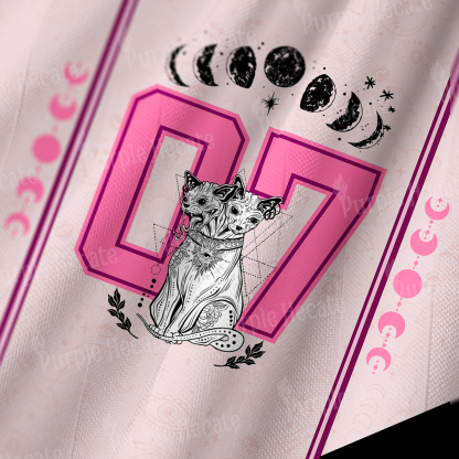 Purplehecate Lunar Guardians 07 Long Sleeve Jersey Shirt