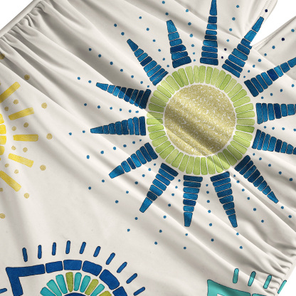 Purplehecate Sun Eye One-Piece Swimsuit