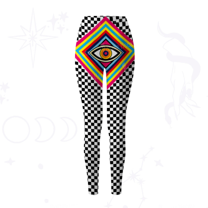Purplehecate Eye of Illusion Yoga Pants