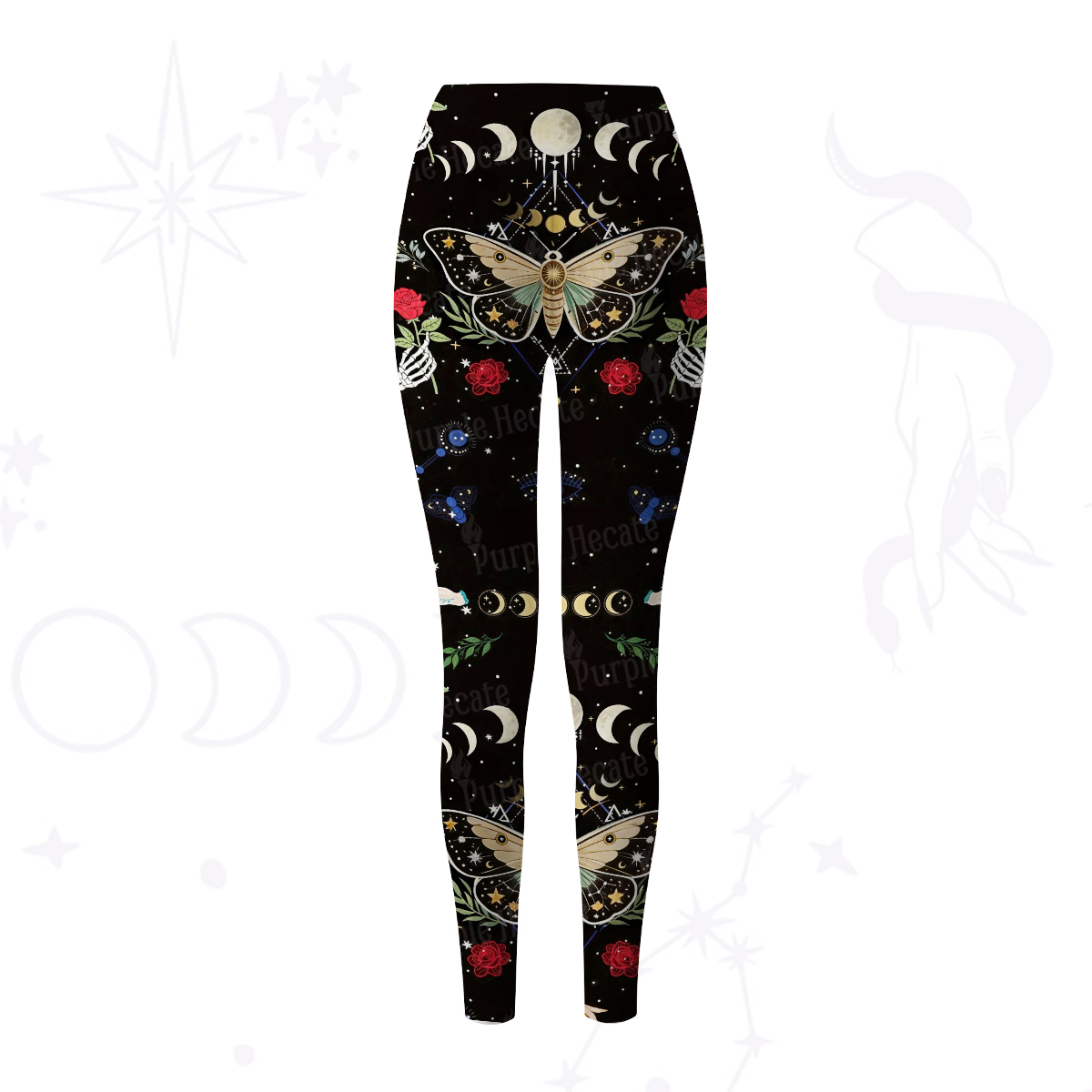 Purplehecate Moonlight Metamorphosis Yoga Pants