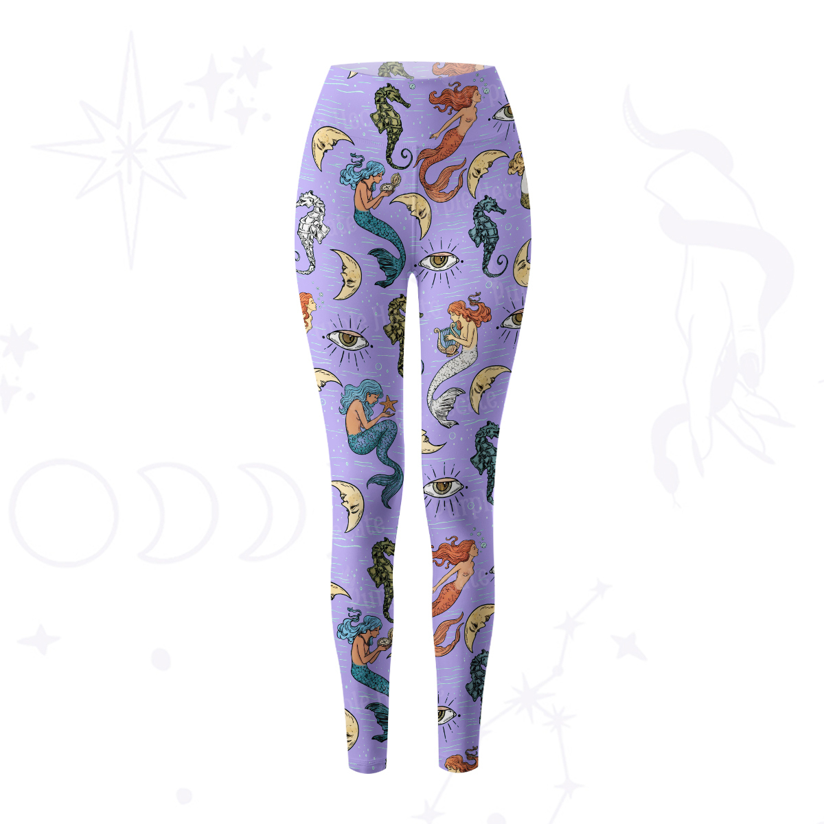 Purplehecate Mermaid Magic Yoga Pants