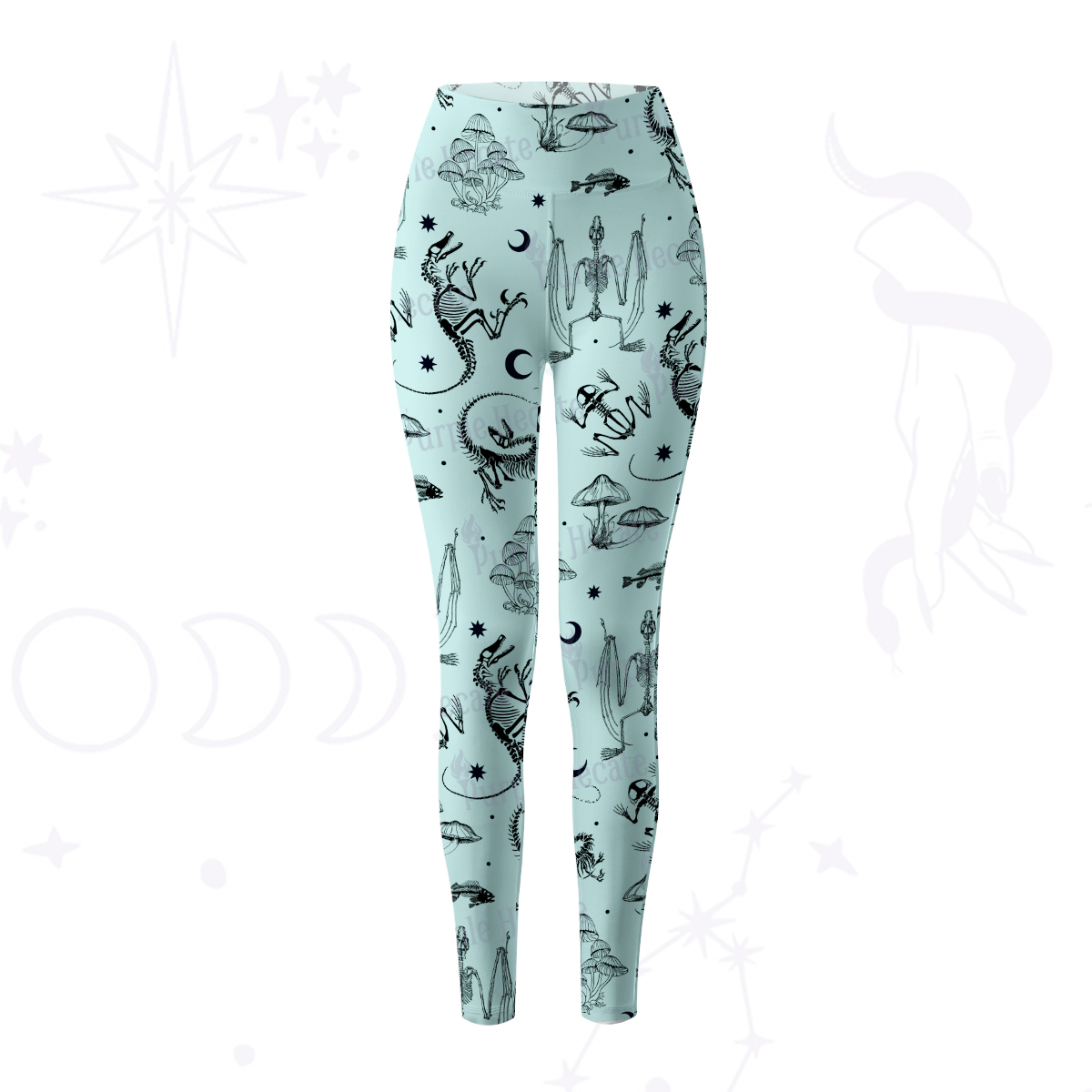 Purplehecate Prehistoric Fantasy Yoga Pants