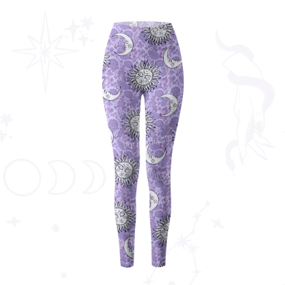 Purplehecate Sun & Moon Whispers Yoga Pants