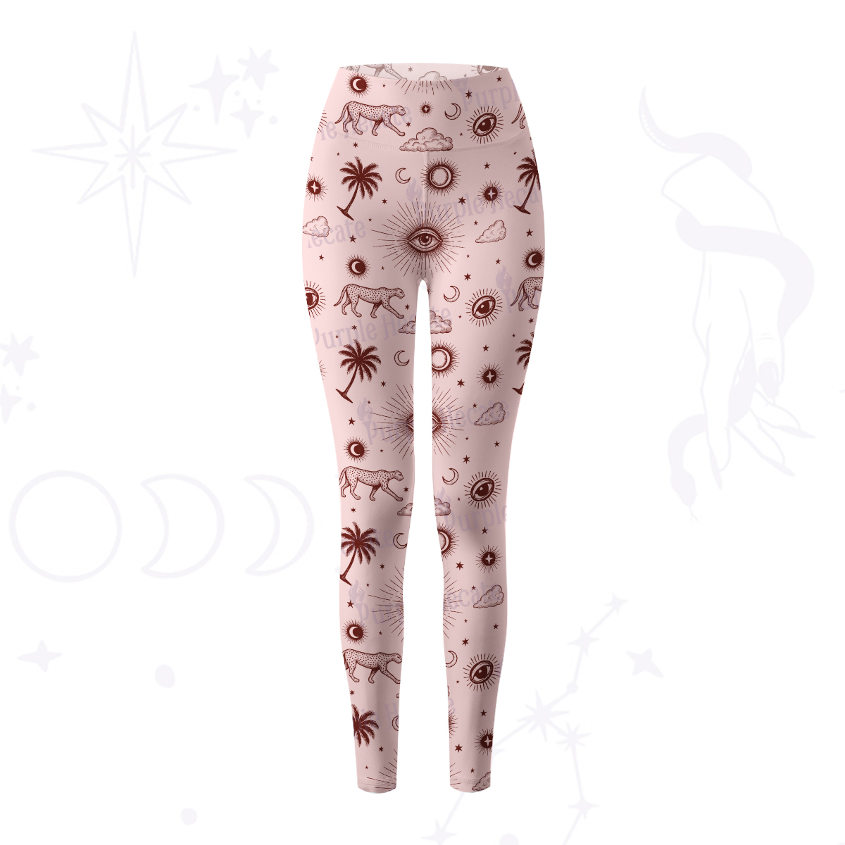Purplehecate Eye of the Universe Yoga Pants