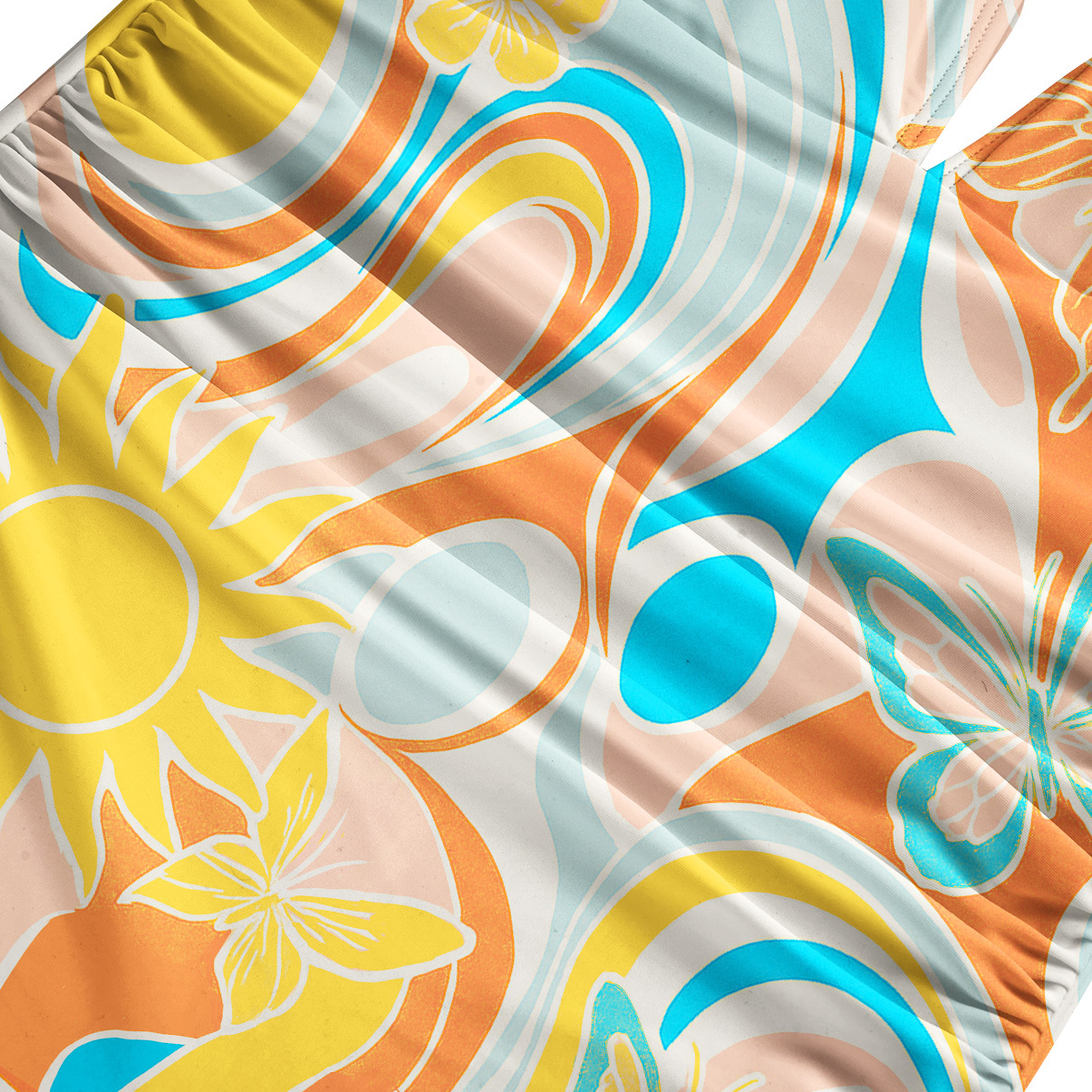 Purplehecate Summer Sanctuary One-Piece Swimsuit