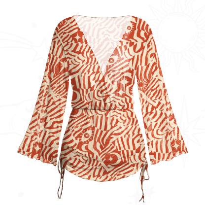 Purplehecate Runic Shadows Mesh Cover Up Dress