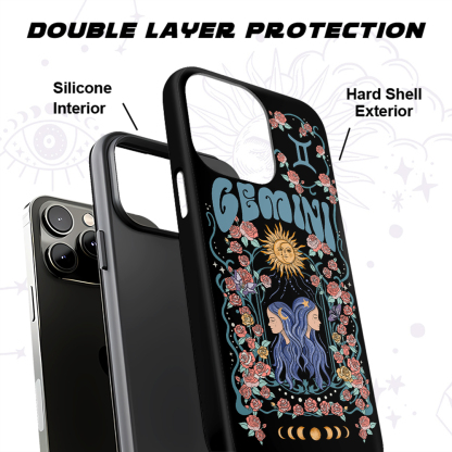 Purplehecate Gemini Spirit Zodiac Phone Case