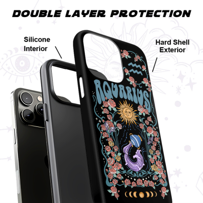 Purplehecate Aquarius Spirit Zodiac Phone Case