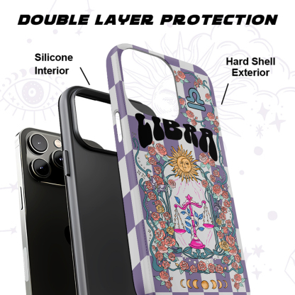 Purplehecate Libra Spirit Zodiac Collage Phone Case