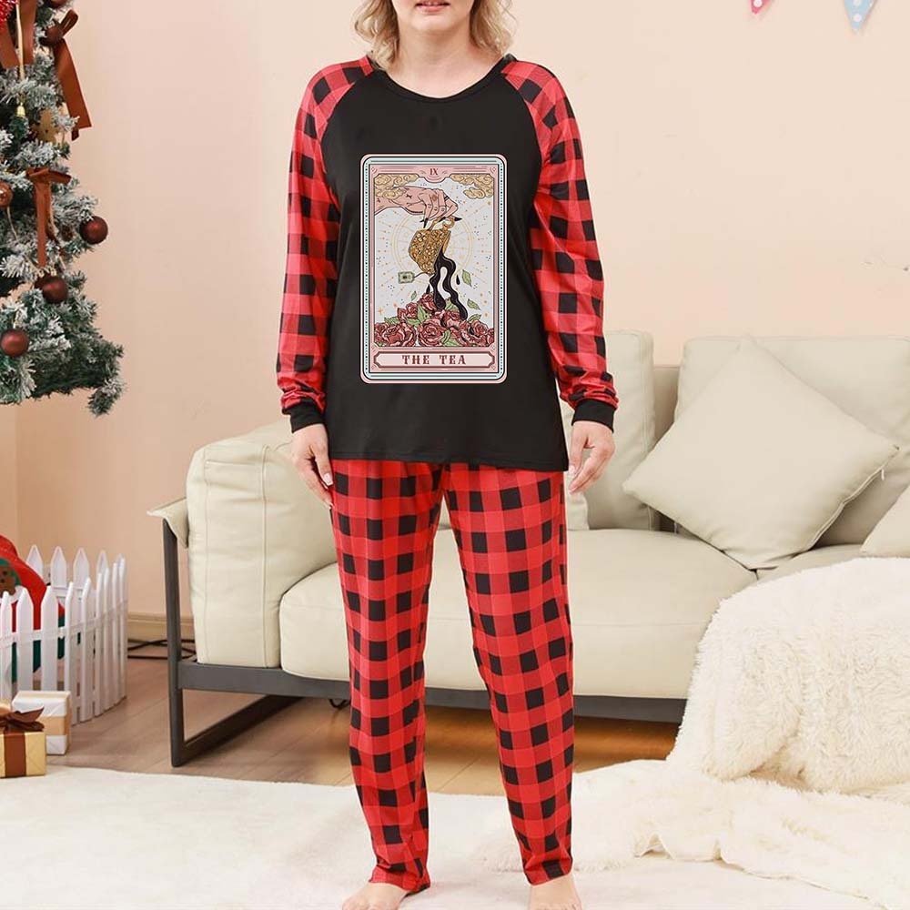 Purplehecate The Tea Tarot Christmas Pajamas