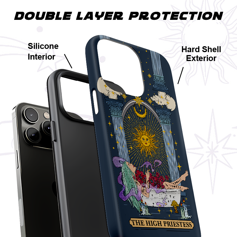 Purplehecate The High Priestess Phone Case