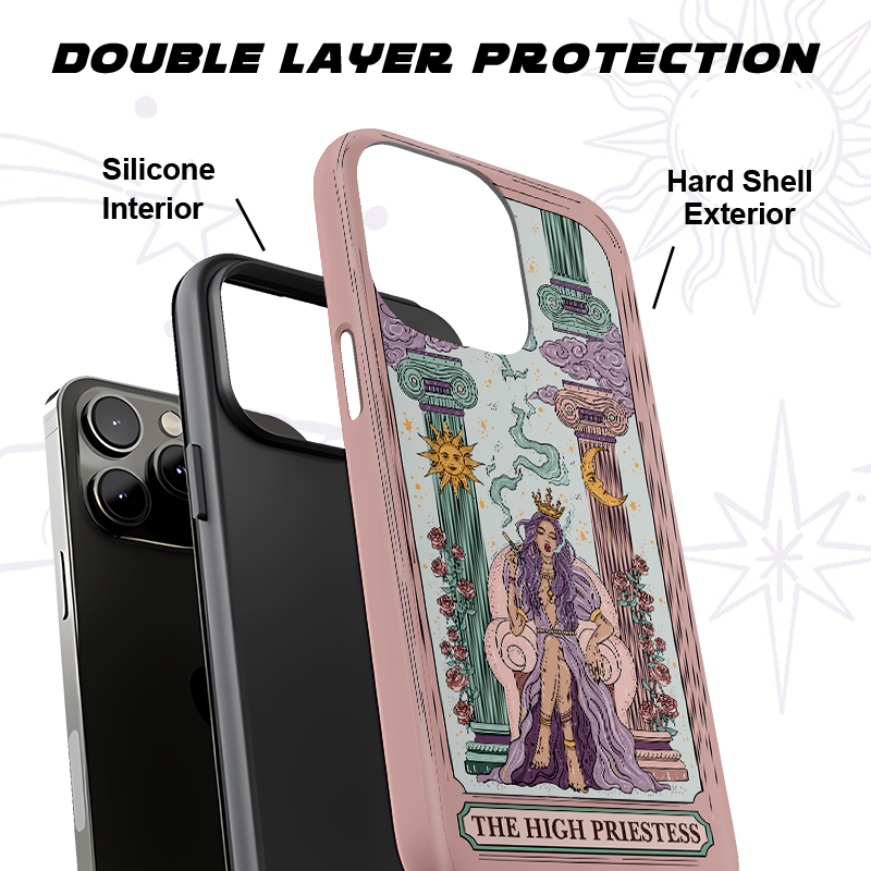 Purplehecate The High Priestess Phone Case