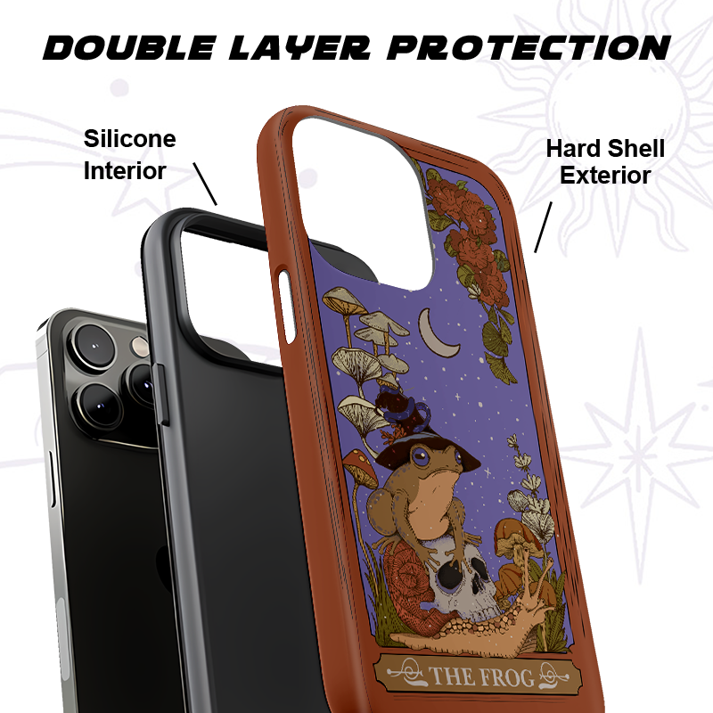 Purplehecate The Frog Tarot Phone Case